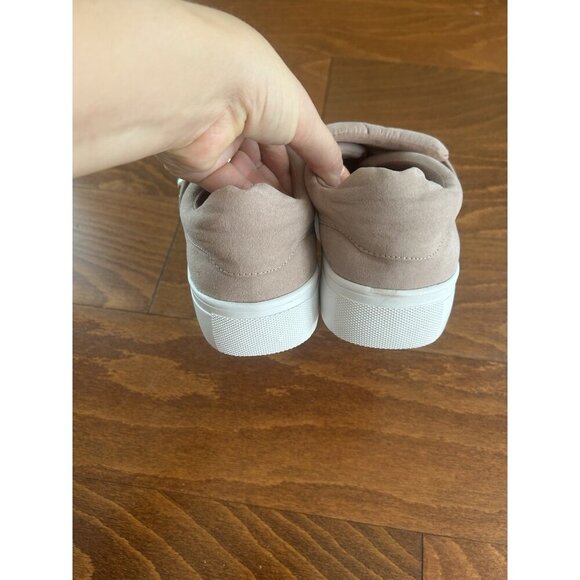 STEVEN by Steve Madden Women's Deylin Sneaker Blush Pink Soft Faux Suede Sz 8.5 - Picture 8 of 10